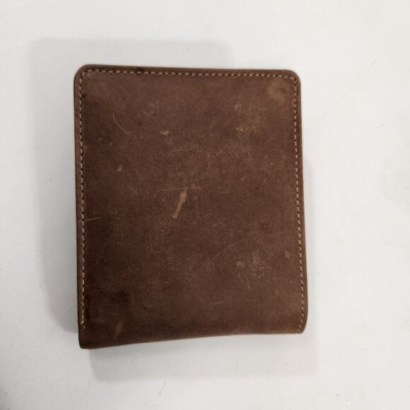 JBG International Leather Wallet Folding Brown New - Picture 7 of 10